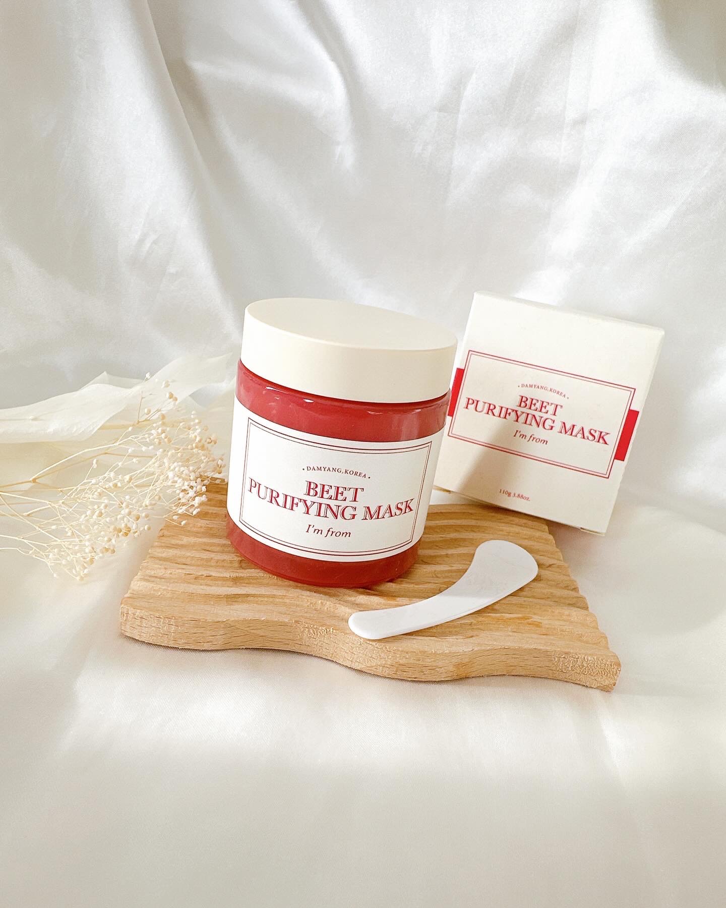 ビーツピュリファイングフェイスマスク/I'm from/洗い流すパック・マスクを使ったクチコミ（2枚目）