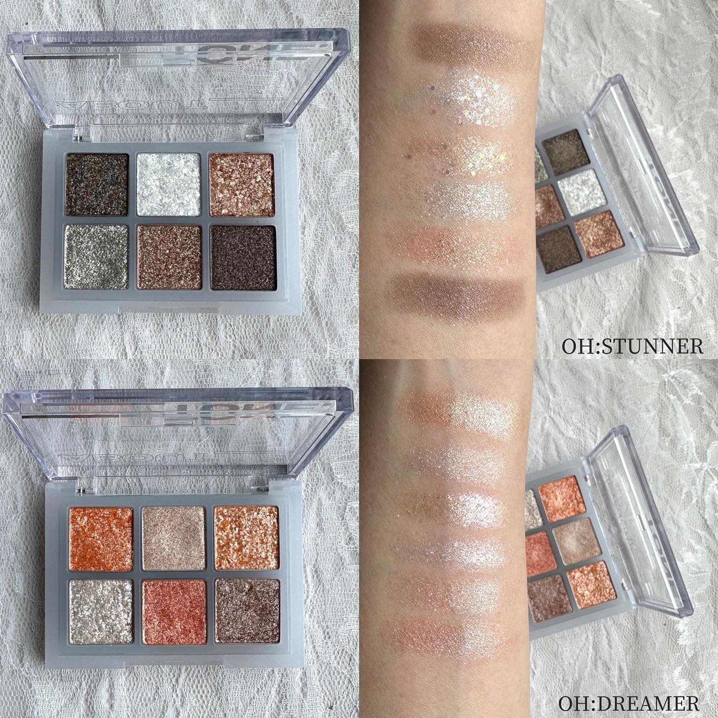 オーマイグリッターポップ/ABOUT TONE/アイシャドウパレットを使ったクチコミ（2枚目）