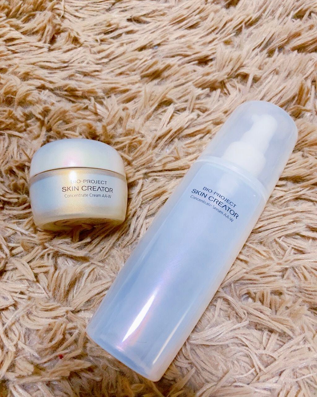 試してみた】コンセントレート セラム AA-W/スキンクリエーター | LIPS