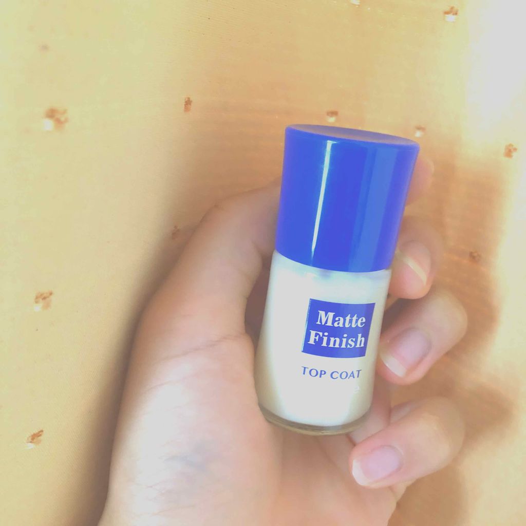 ウィンマックス ネイルケアシリーズ マットトップコート/DAISO/ネイルトップコートを使ったクチコミ（1枚目）