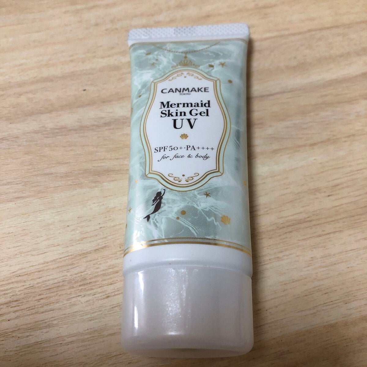 マーメイドスキンジェルUV/キャンメイク/日焼け止めジェルを使ったクチコミ(1枚目)