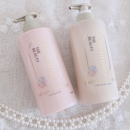 ザビューティ リペアシャンプー・コンディショナー/エッセンシャル/市販シャンプーを使ったクチコミ(2枚目)