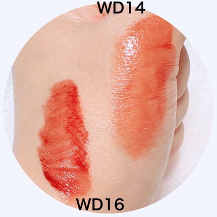 ザ ウォータリー デュー ティント シーズン3 WD14. ウィズジェスト/MERZY/リップティントを使ったクチコミ(3枚目)