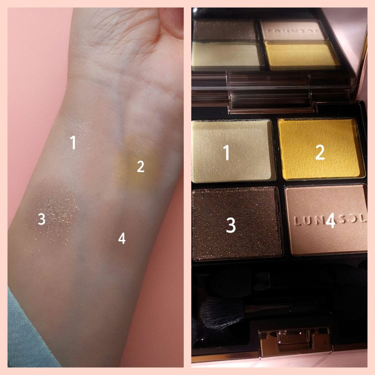 アイカラーレーション/LUNASOL/アイシャドウパレットを使ったクチコミ（1枚目）