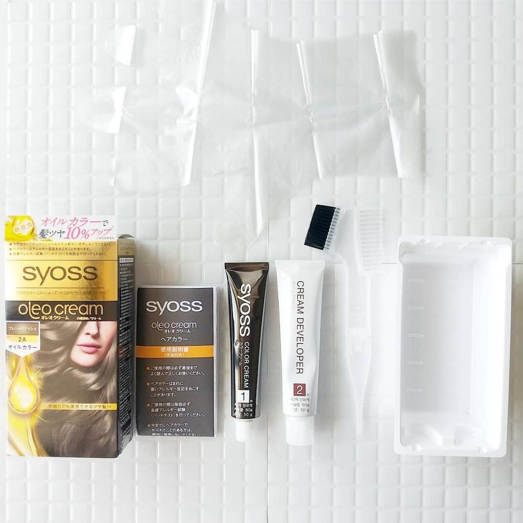 オレオクリーム/サイオス/ヘアカラーを使ったクチコミ(2枚目)