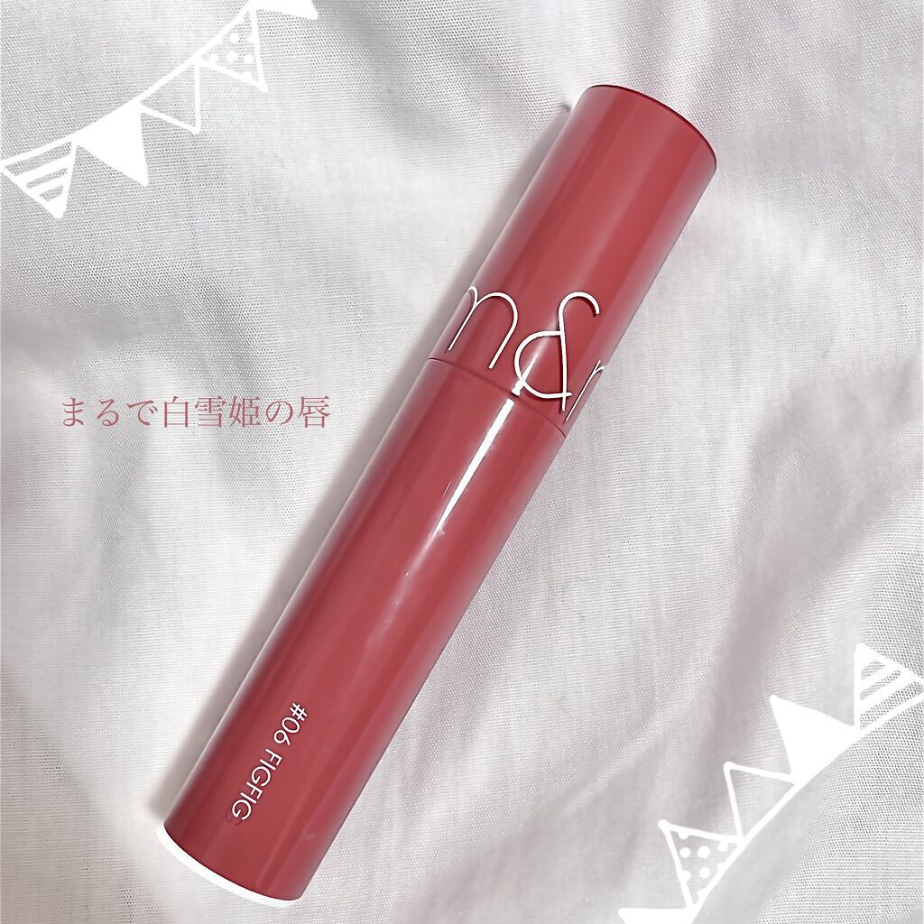 ジューシーラスティングティント/rom&nd/リップティントを使ったクチコミ（1枚目）