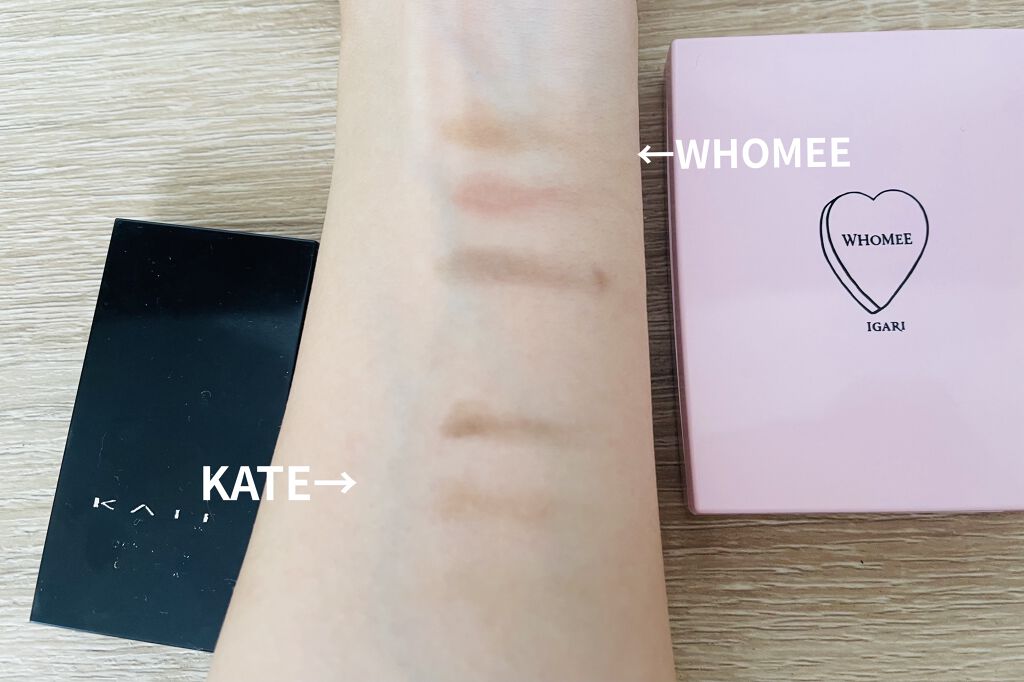 ケイト デザイニングアイブロウ3D/KATE/パウダーアイブロウを使ったクチコミ（3枚目）