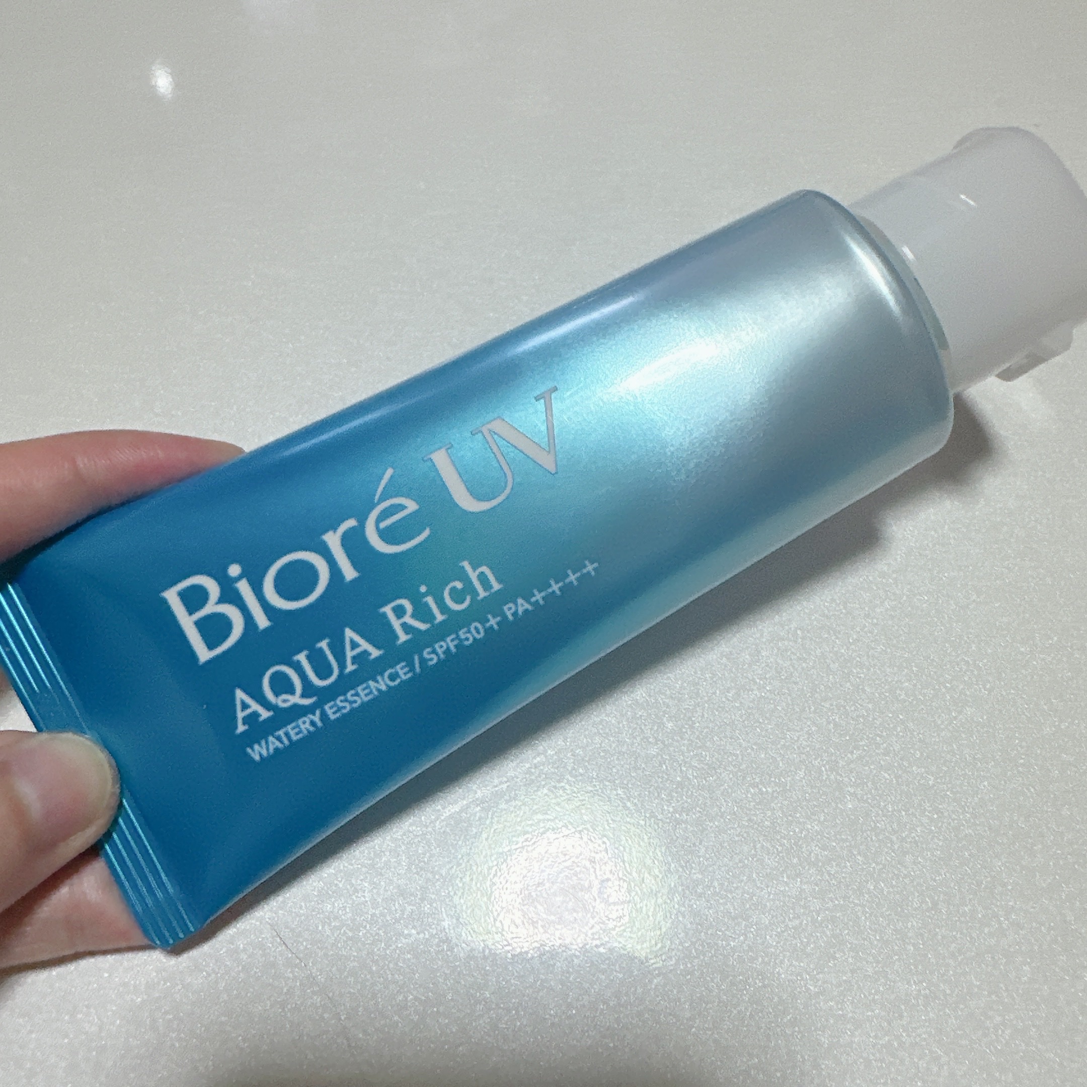 ビオレUV アクアリッチ ウォータリーエッセンス/ビオレ/日焼け止めローションを使ったクチコミ（2枚目）