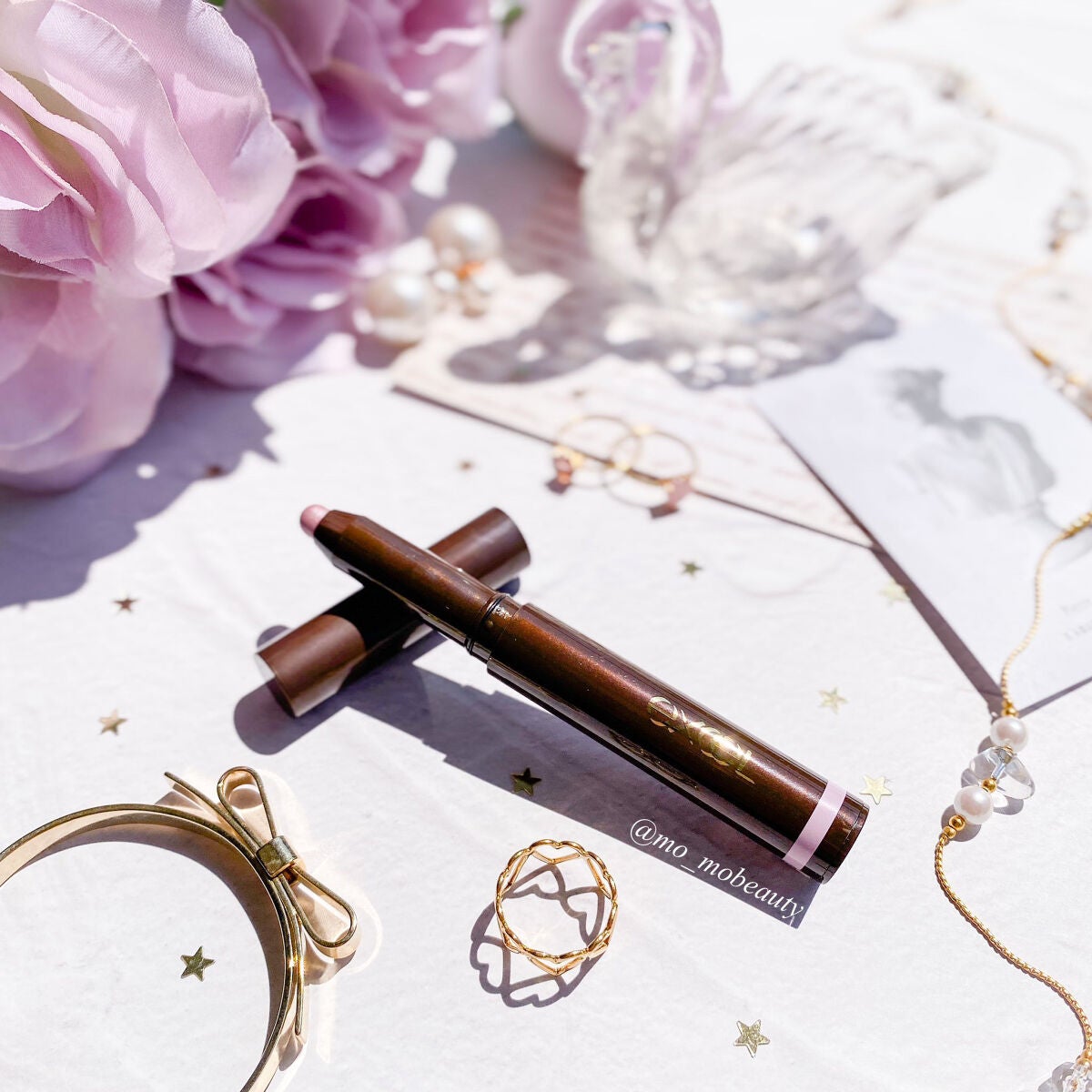 グリームオンフィットシャドウ/excel/スティックアイシャドウを使ったクチコミ(1枚目)