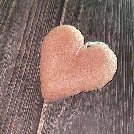 こんにゃくパフ (ハート)/DAISO/パフ・スポンジを使ったクチコミ(1枚目)