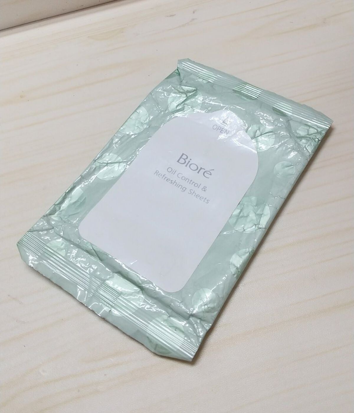 メイクしたままさっぱりシート 無香料/ビオレ/フェイスシートを使ったクチコミ(1枚目)