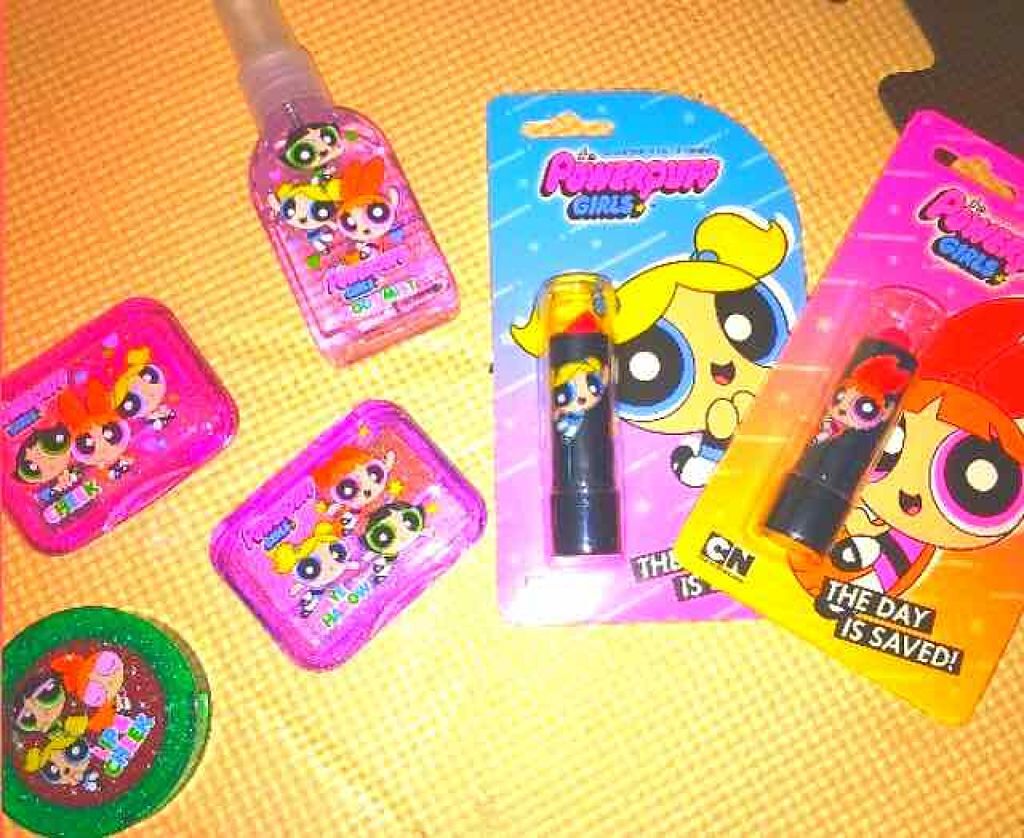 パワーパフガールズコスメ/サンキューマート/口紅を使ったクチコミ(1枚目)