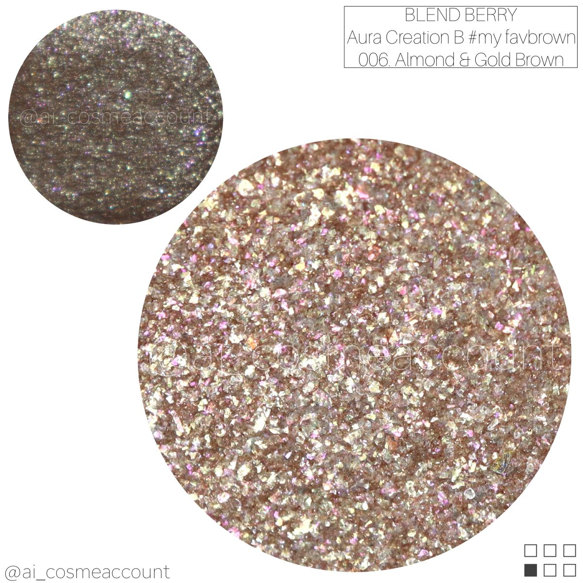 オーラクリエイション/BLEND BERRY/アイシャドウパレットを使ったクチコミ(5枚目)