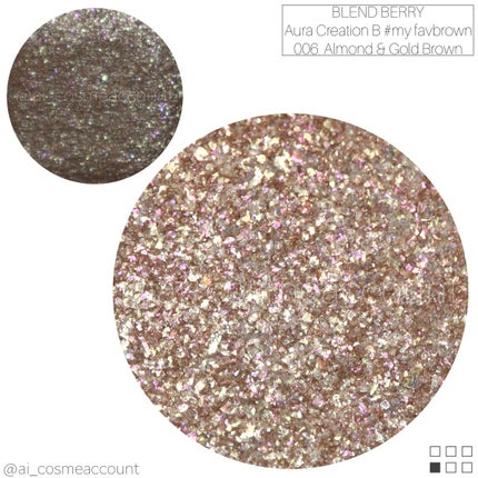 オーラクリエイション/BLEND BERRY/アイシャドウパレットを使ったクチコミ(5枚目)