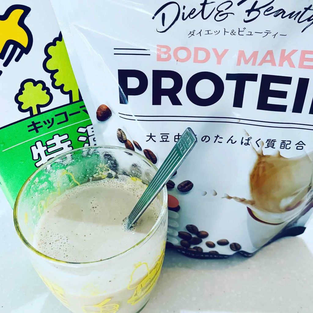 ボディメイクプロテイン カフェラテ/リブ・ラボラトリーズ/ソイプロテインを使ったクチコミ(4枚目)