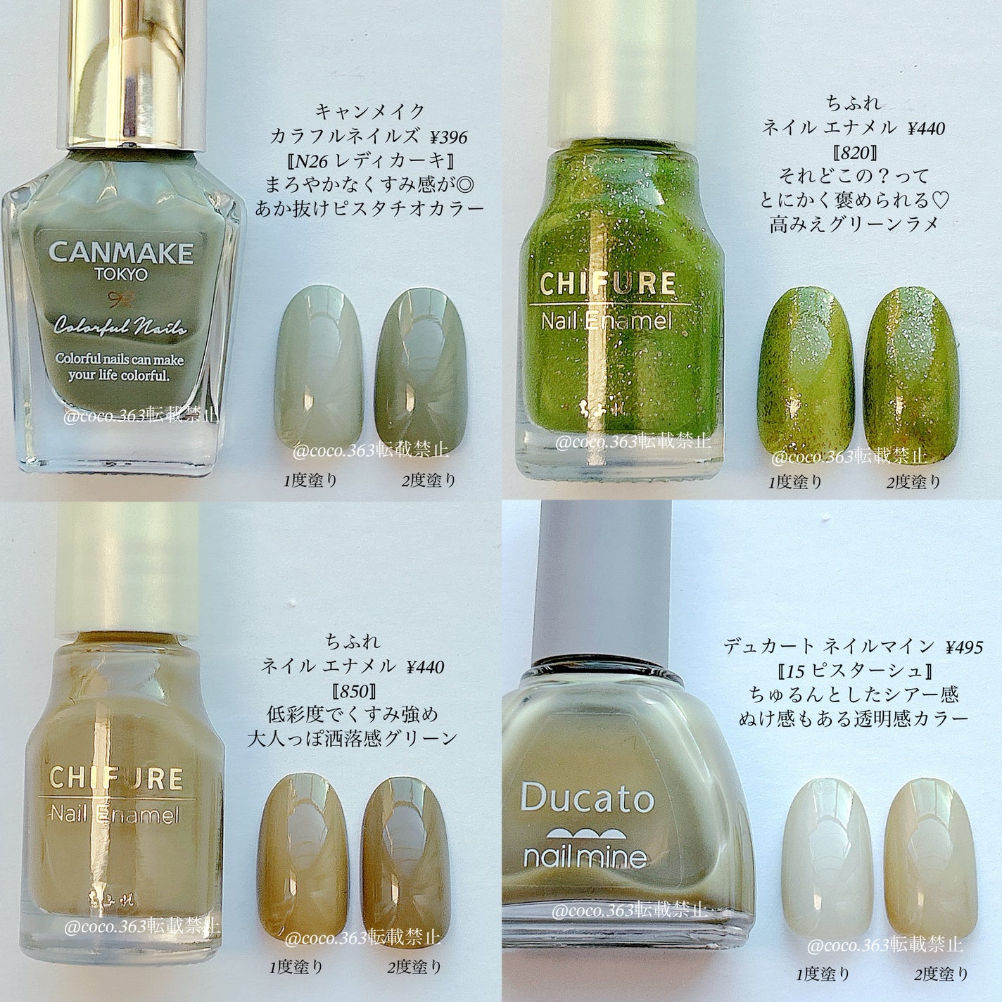 カラフルネイルズ/キャンメイク/マニキュアを使ったクチコミ(5枚目)