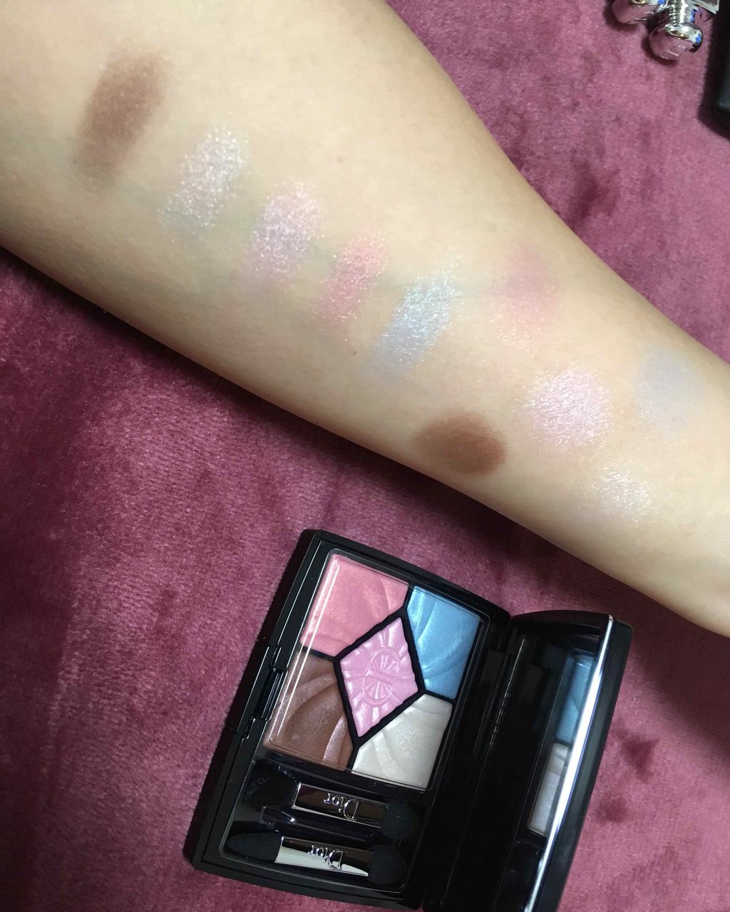 サンク クルール/Dior/アイシャドウパレットを使ったクチコミ(3枚目)