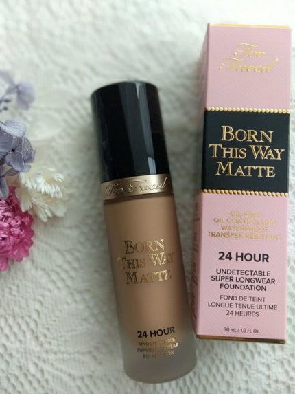 ボーン ディス ウェイ アンディテクタブル 24H マット ファンデーション/Too Faced/リキッドファンデーションを使ったクチコミ(1枚目)