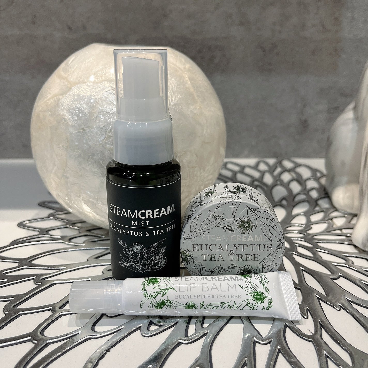 スチームクリーム ユーカリ&ティーツリー mini/STEAMCREAM/フェイスクリームを使ったクチコミ(2枚目)