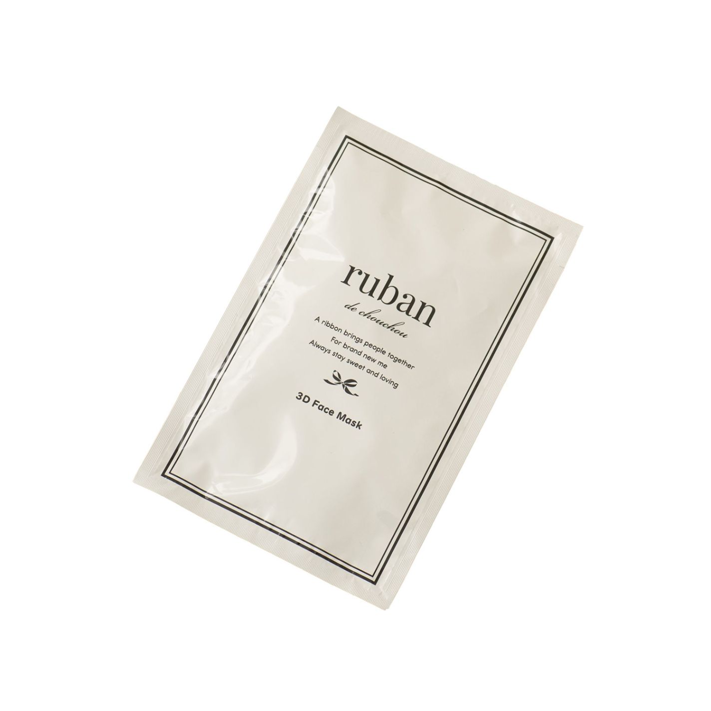 ruban de chouchou 3Dフェイスマスク