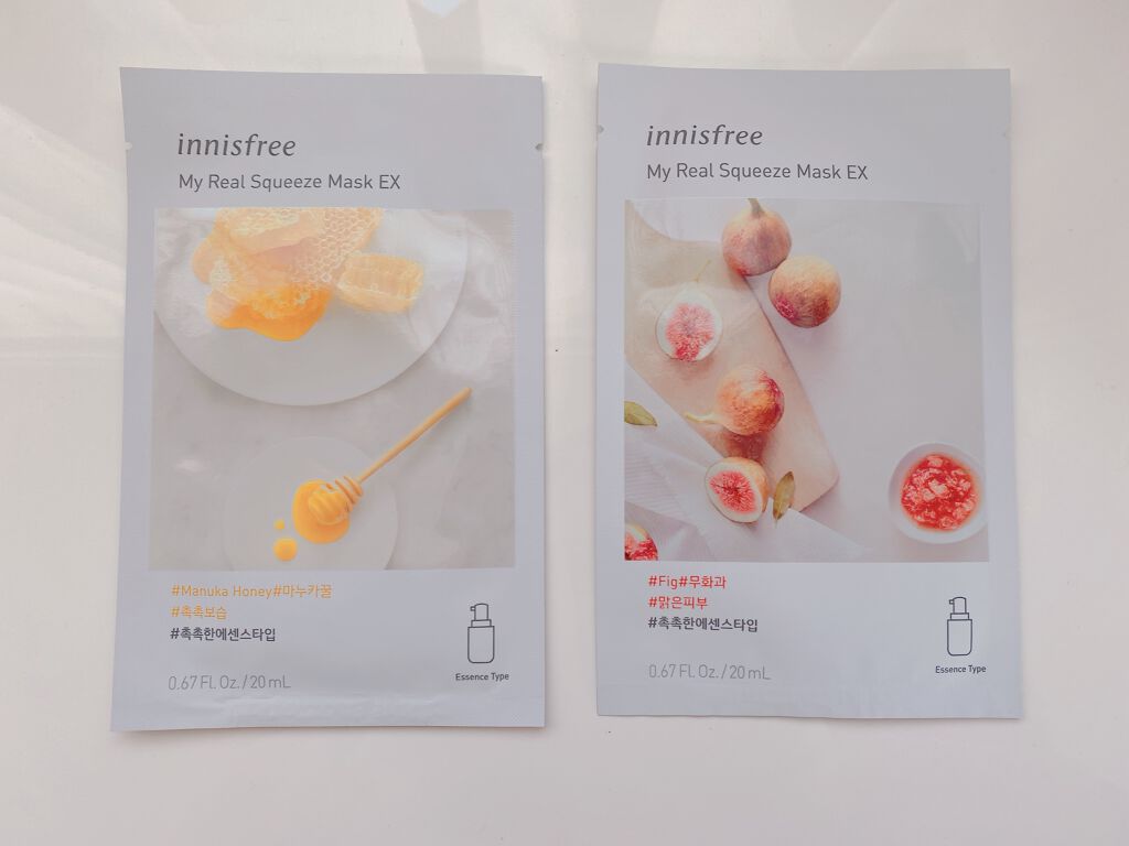 マイリアル スクイーズ マスクシート LI/innisfree/シートマスク・パックを使ったクチコミ（2枚目）