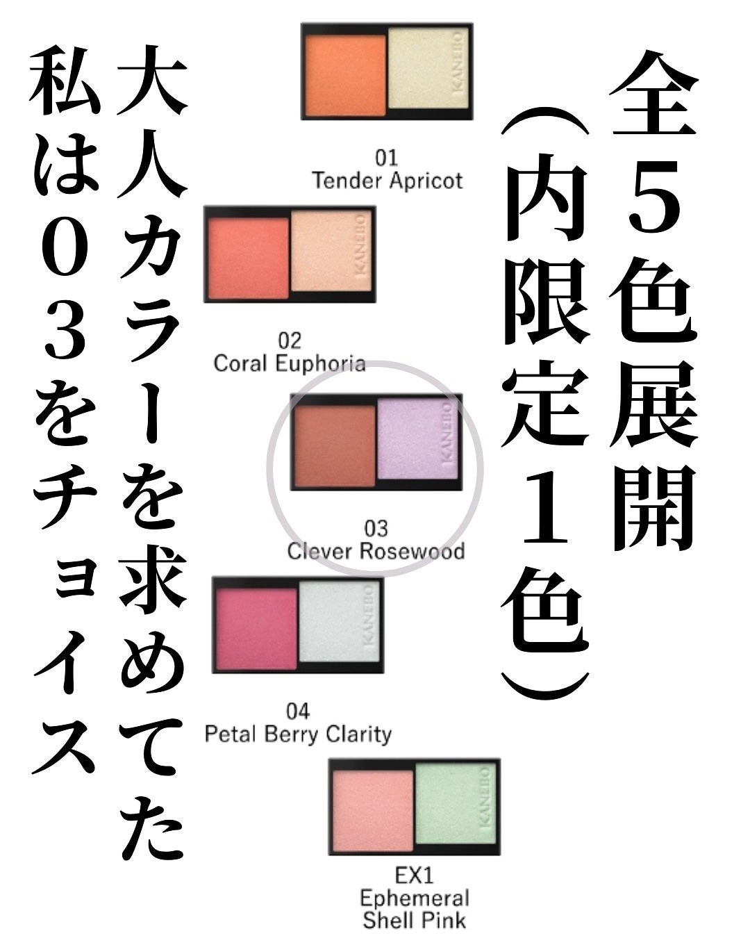 カネボウ ムードブースティングブラッシュ/KANEBO/パウダーチークを使ったクチコミ(4枚目)