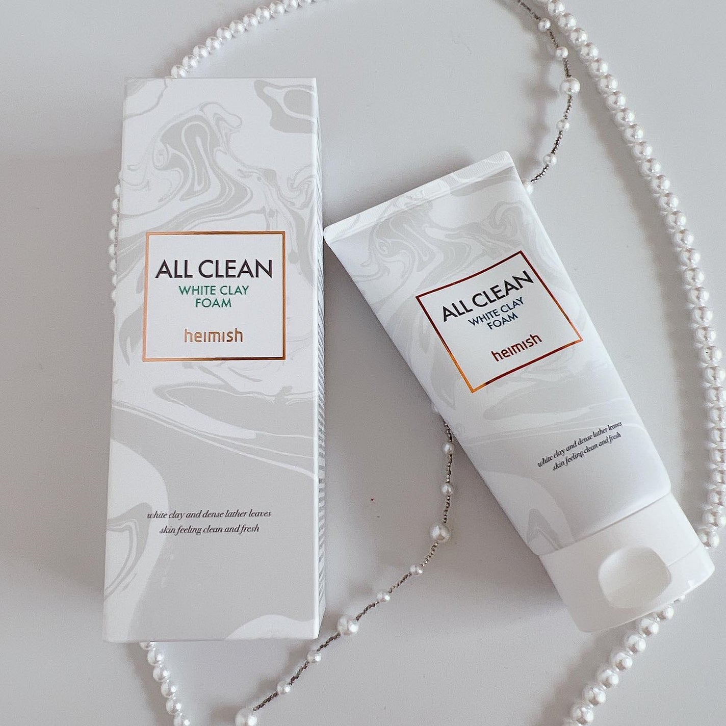 オールクリーンホワイトクレイフォーム/heimish/洗顔フォームを使ったクチコミ(1枚目)