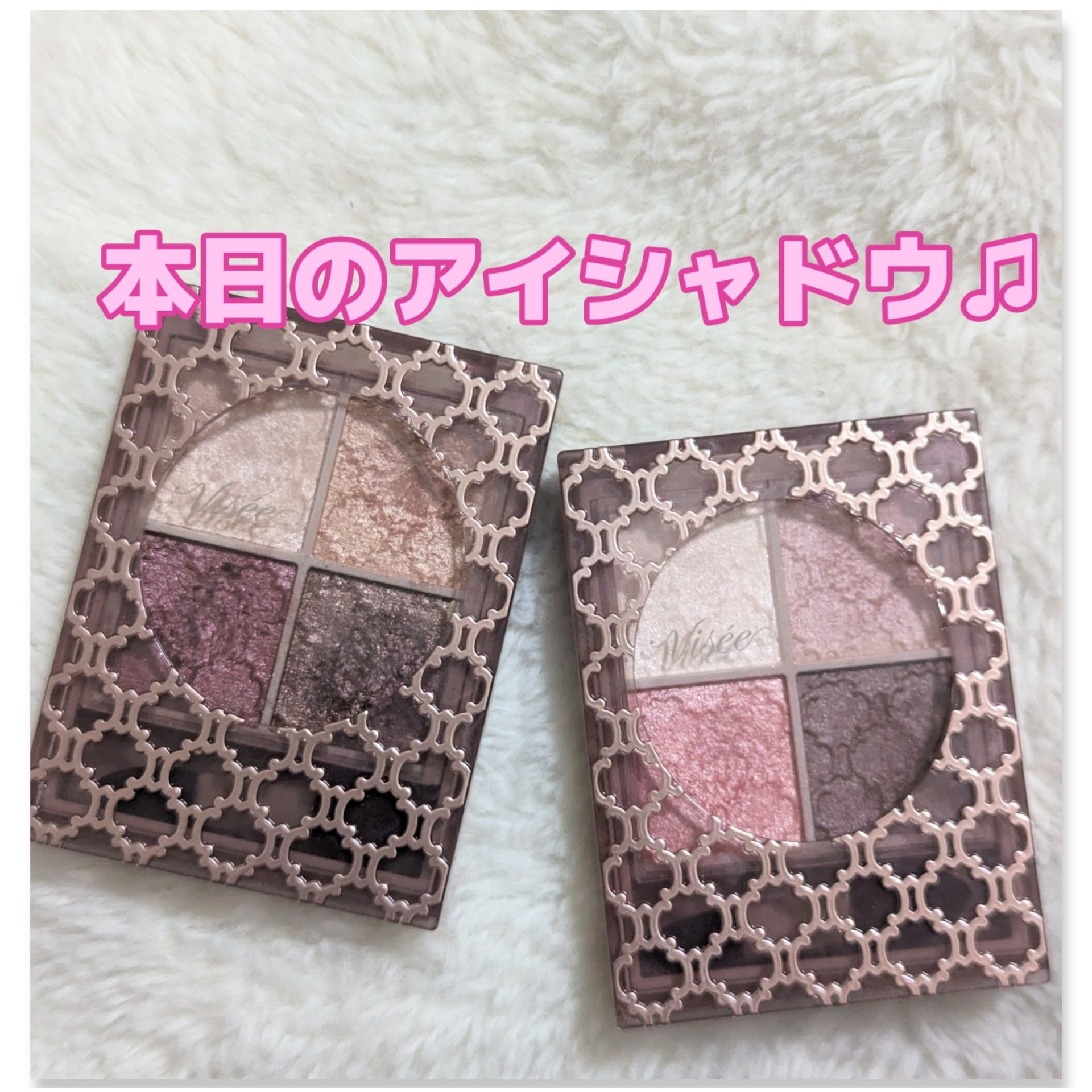 グロッシーリッチ アイズ N/Visée/アイシャドウパレットを使ったクチコミ（1枚目）