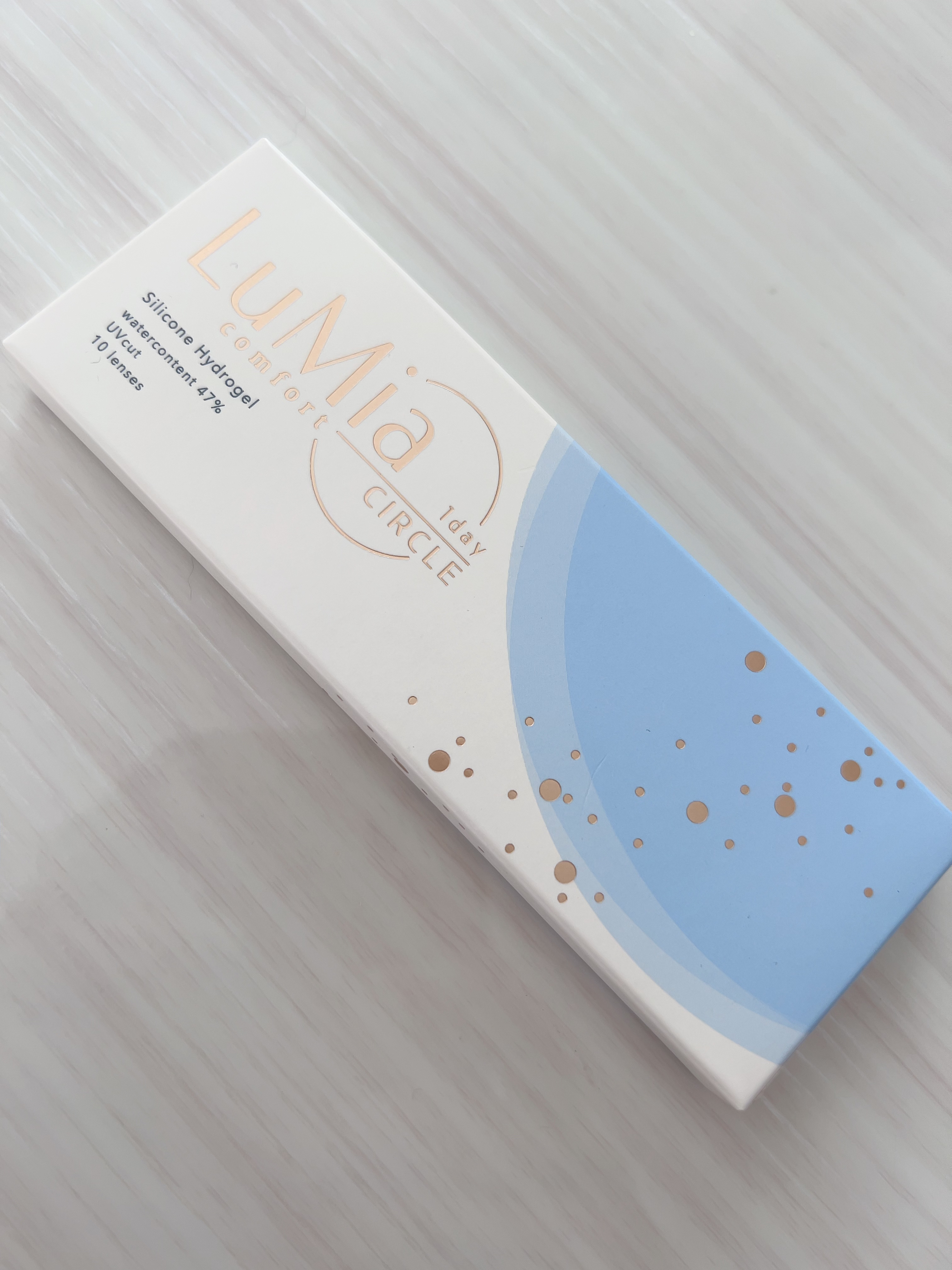 LuMia comfort 1day CIRCLE/LuMia/ワンデー（１DAY）カラコンを使ったクチコミ（2枚目）