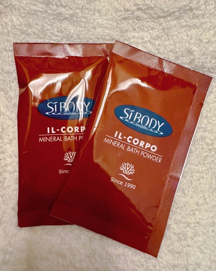 ミネラルバスパウダーオリジナル/イルコルポ/無機塩系入浴剤を使ったクチコミ(1枚目)