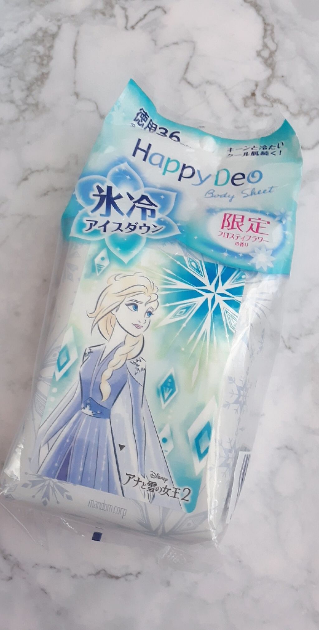 ハッピーデオ ボディシート アイスダウン フルーツクーラー マンダムの口コミ かわいすぎるエルサのパッケージは即買い By さとち Satochi09 混合肌 Lips ハッピーデオ ボディシート アイスダウン フルーツクーラー マンダムの口コミ かわいすぎるエルサのパッケージは即買い By さとち Satochi09 混合肌 Lips