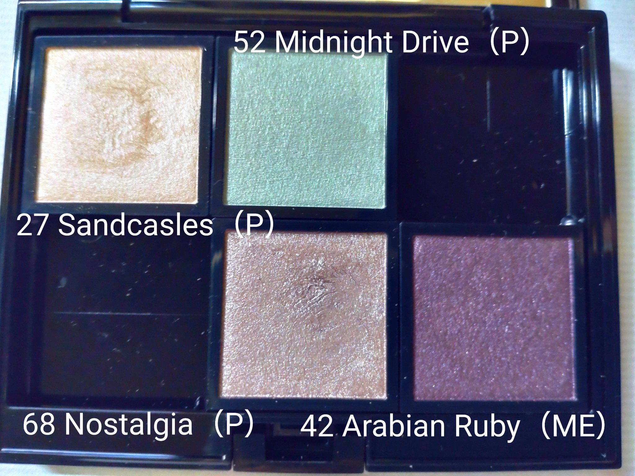 アディクション ザ アイシャドウ 52 Midnight Drive (P) /ADDICTION/単色アイシャドウを使ったクチコミ（2枚目）