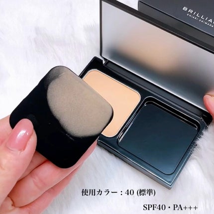 パウダリーファンデーション レジェンダリー グロウ/ブリリアージュ/パウダーファンデーションを使ったクチコミ(4枚目)