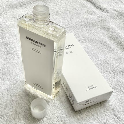 クリアVCフェイシャルローション/BORDER FREE cosmetics/化粧水を使ったクチコミ(2枚目)