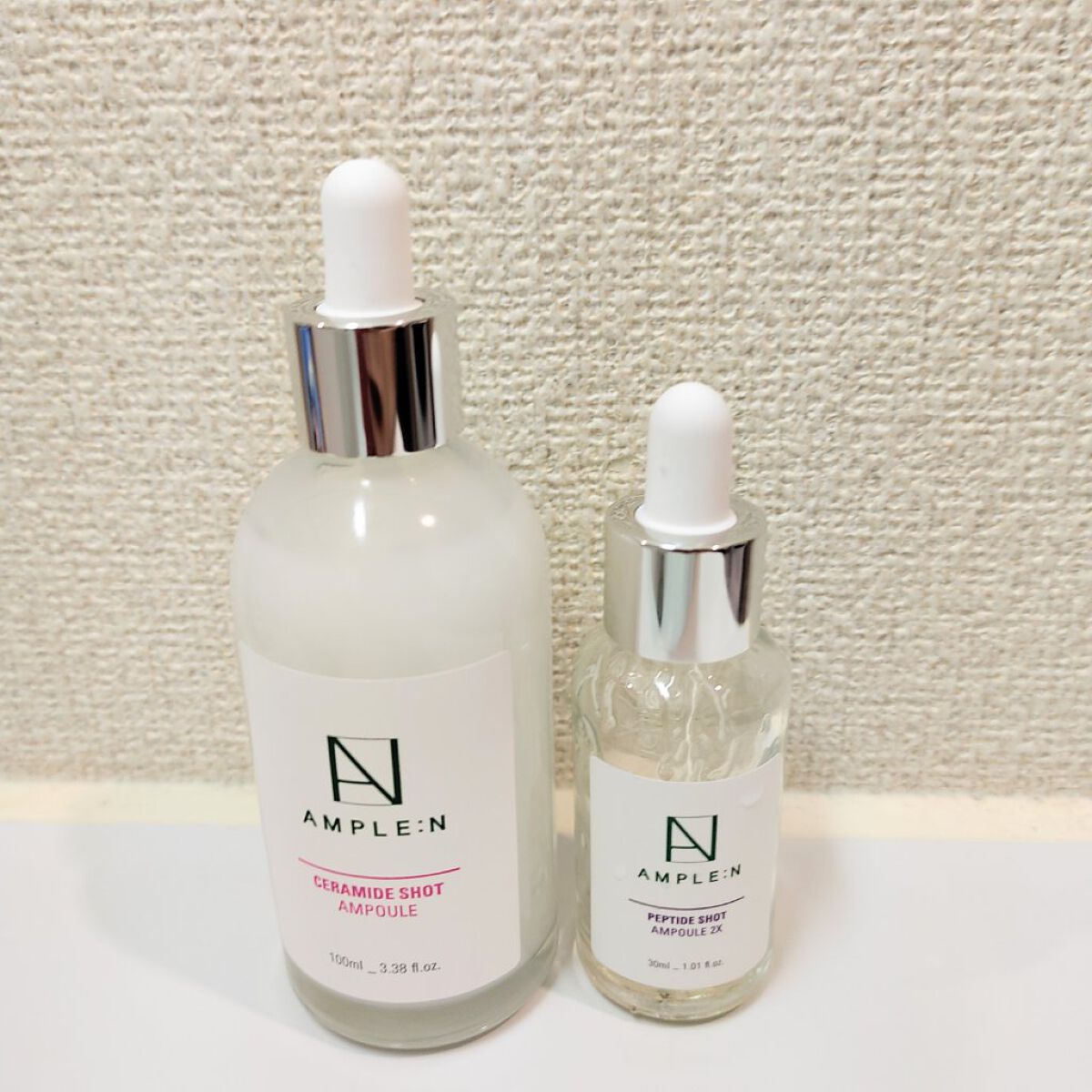 ペプチドショット(2X) 美容液/AMPLE:N/美容液を使ったクチコミ（1枚目）