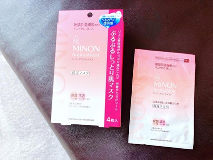 ミノン アミノモイスト ぷるぷるしっとり肌マスク/ミノン/シートマスク・パックを使ったクチコミ(1枚目)