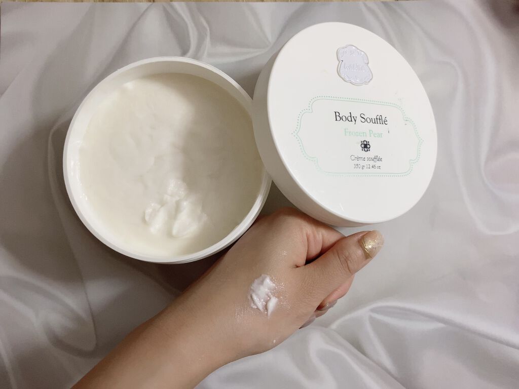 FROZEN PEAR  ボディソフレ/Laline/ボディクリームを使ったクチコミ（2枚目）