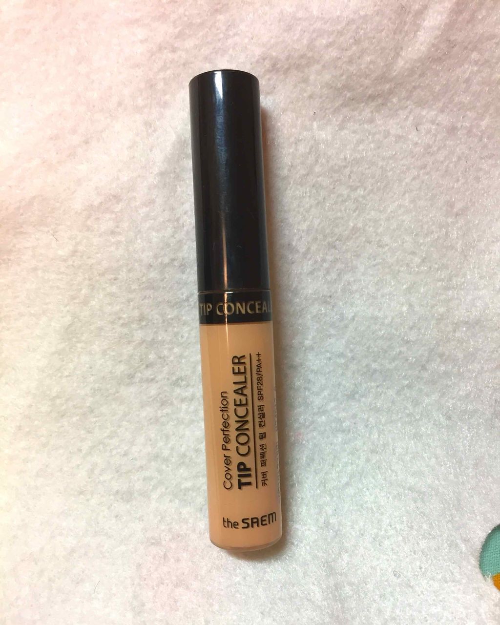 カバーパーフェクション チップコンシーラー/the SAEM/リキッドコンシーラーを使ったクチコミ(1枚目)