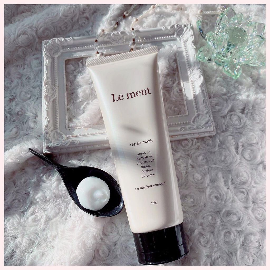 リペア マスク/Le ment/ヘアマスク・ヘアパックを使ったクチコミ（3枚目）