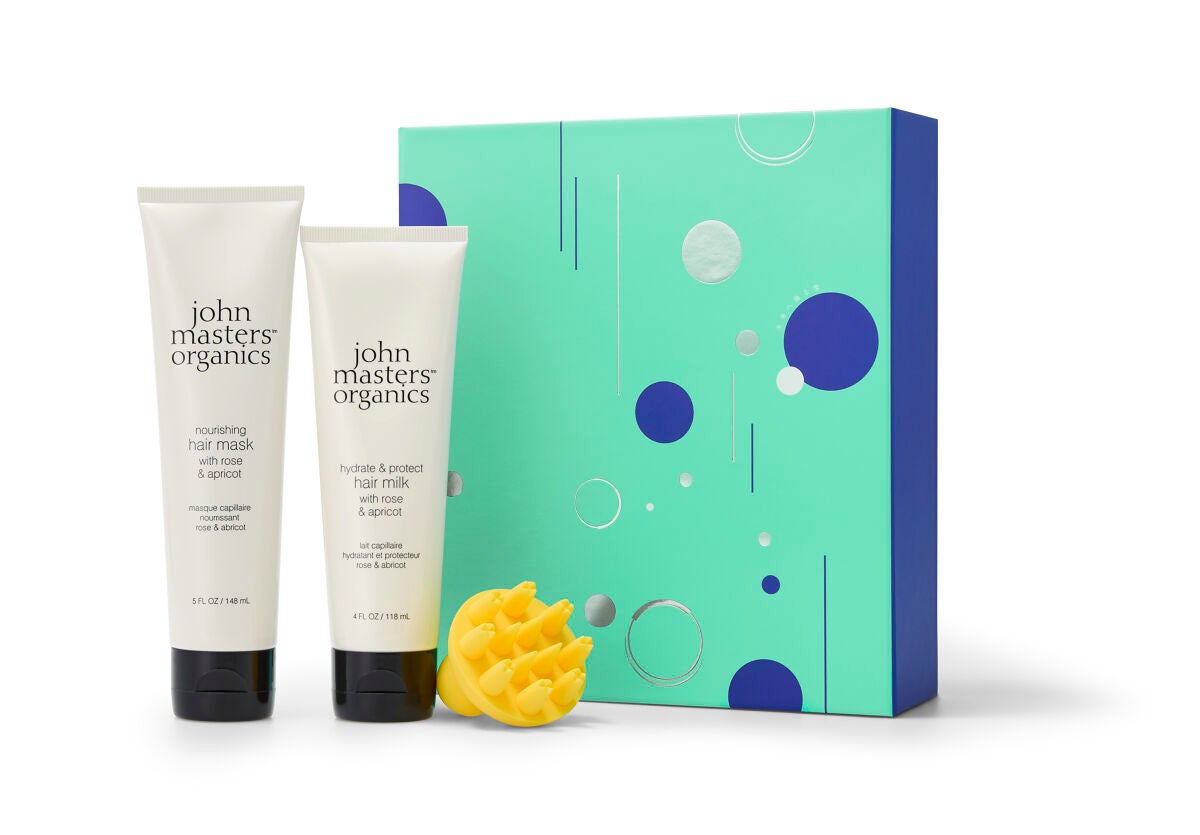 2022 holiday collection -green "未来へ降る雪" 〈mask・milk〉 john masters organics