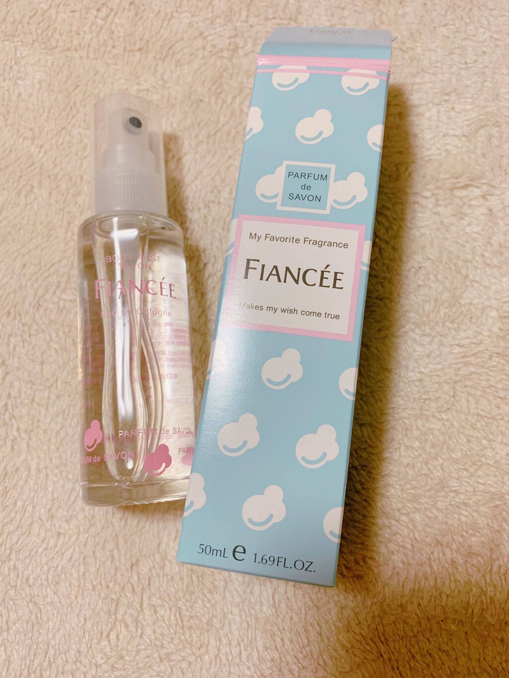 ボディミスト シャボン/フィアンセ/香水(レディース)を使ったクチコミ(1枚目)