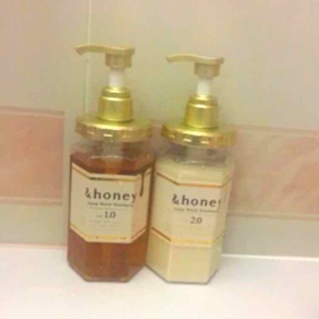 ディープモイスト シャンプー1.0／ヘアトリートメント2.0/&honey/市販シャンプーを使ったクチコミ（1枚目）