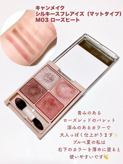 ブラーフィニシュシャドウパレット/Dinto/アイシャドウパレットを使ったクチコミ(3枚目)