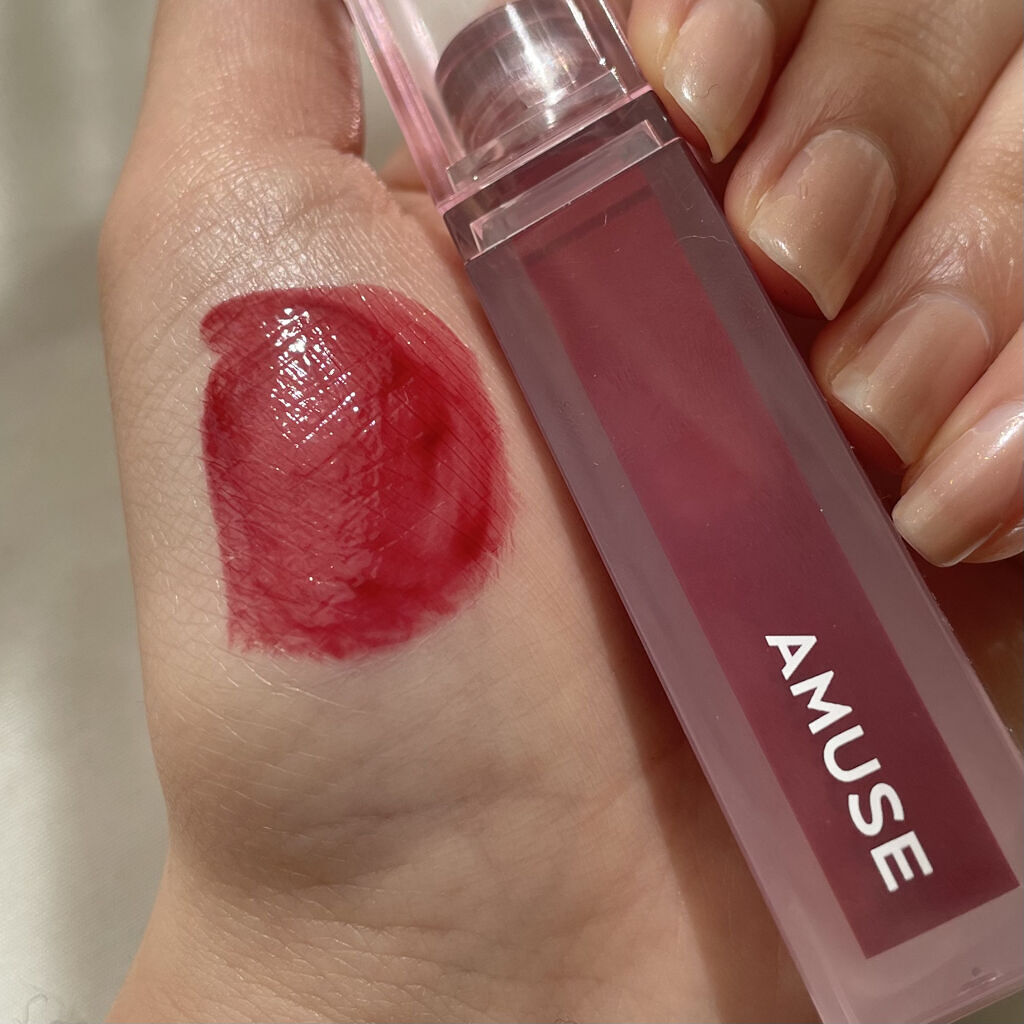 デューティント 【旧】08 春の夜/AMUSE/リップティントを使ったクチコミ（3枚目）