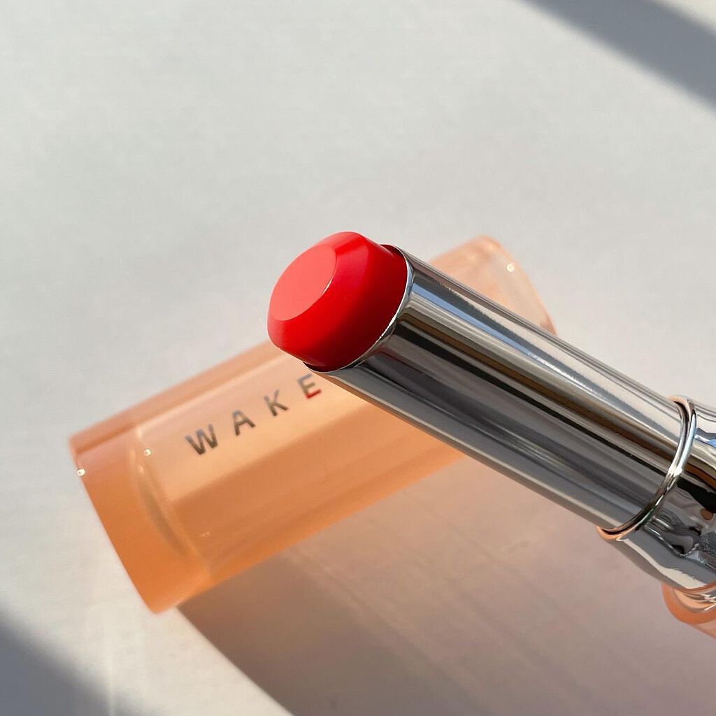 ビタミン ウォーターリートック リップバーム/wakemake/口紅を使ったクチコミ（3枚目）