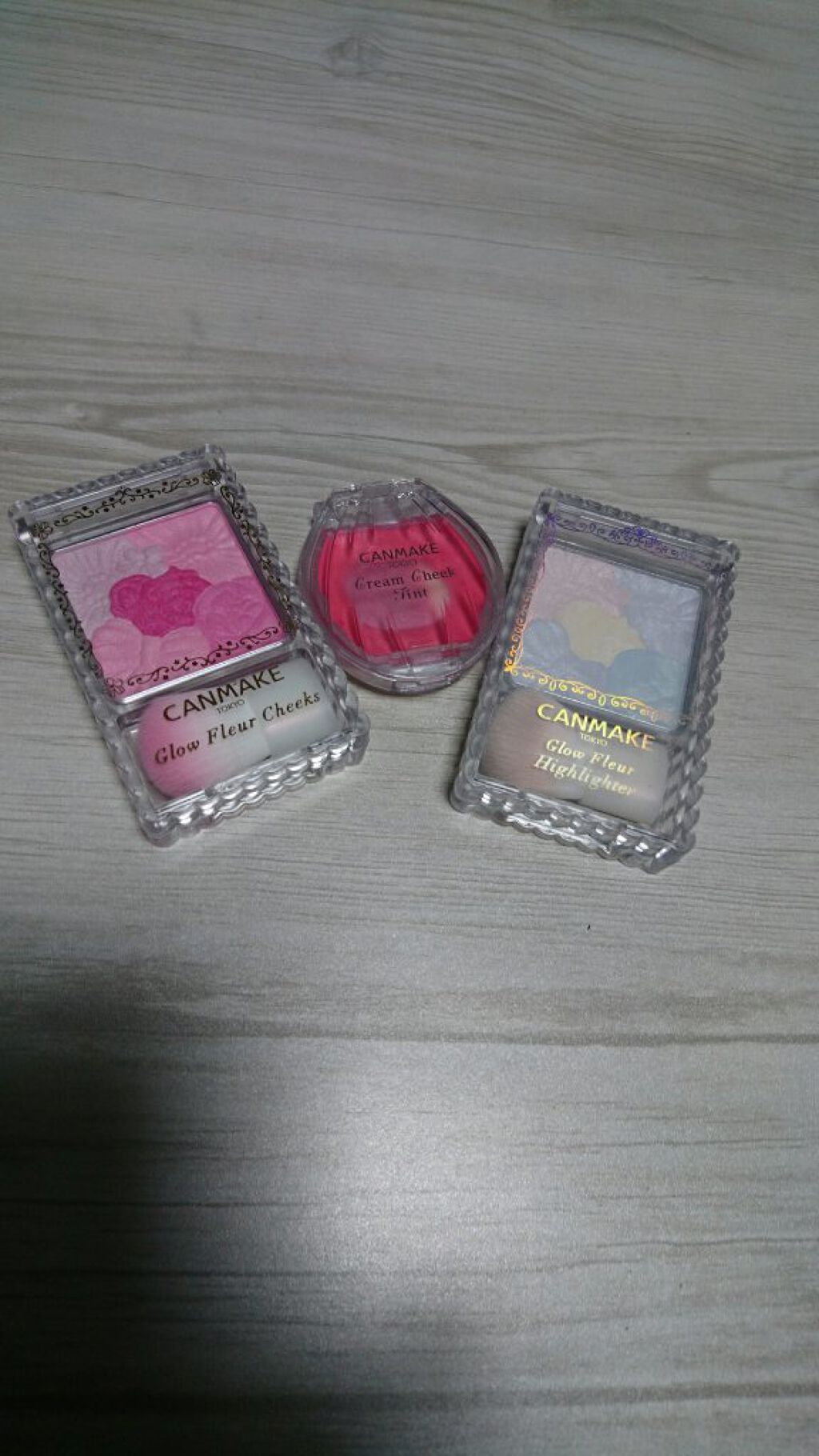 グロウフルールチークス/キャンメイク/パウダーチークを使ったクチコミ（1枚目）