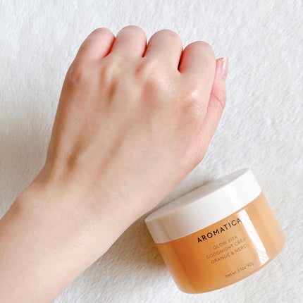 グロービタグットナイトクリーム/AROMATICA/フェイスクリームを使ったクチコミ(7枚目)