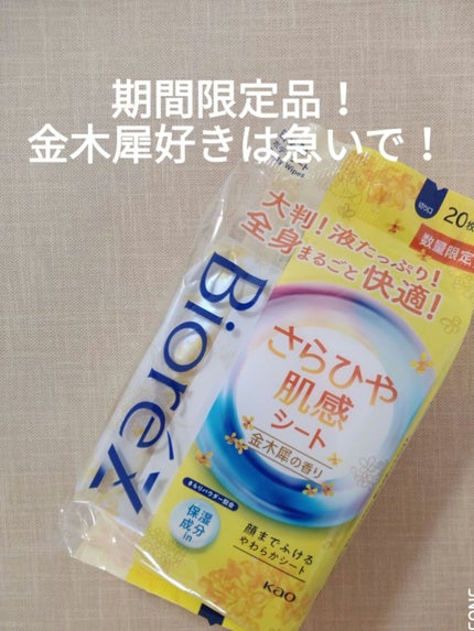 ビオレZ 薬用スキンシート/ビオレ/ボディシートを使ったクチコミ(1枚目)