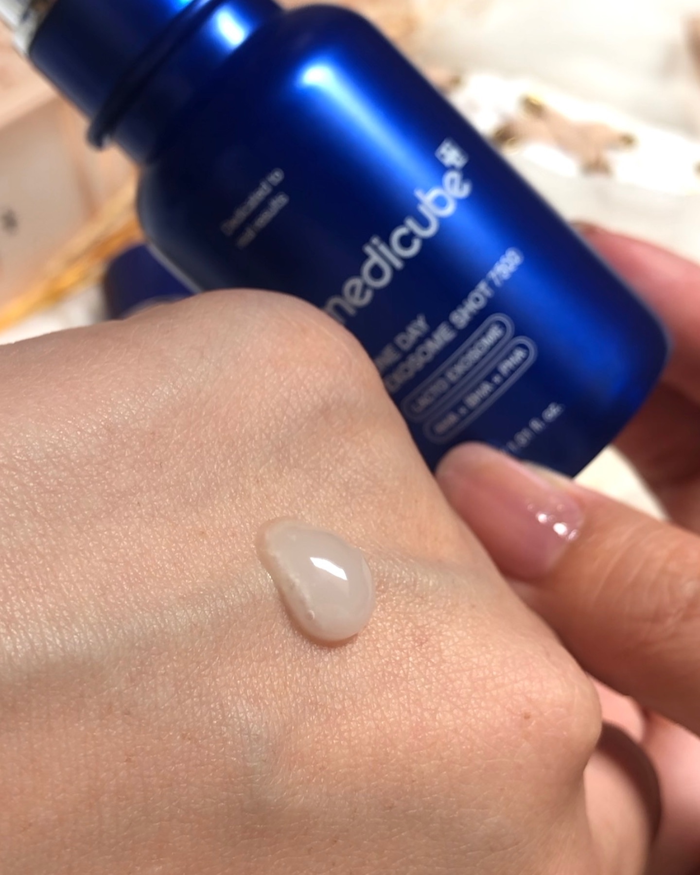 ゼロ1DAYエクソソームショット2000/MEDICUBE/美容液を使ったクチコミ（3枚目）