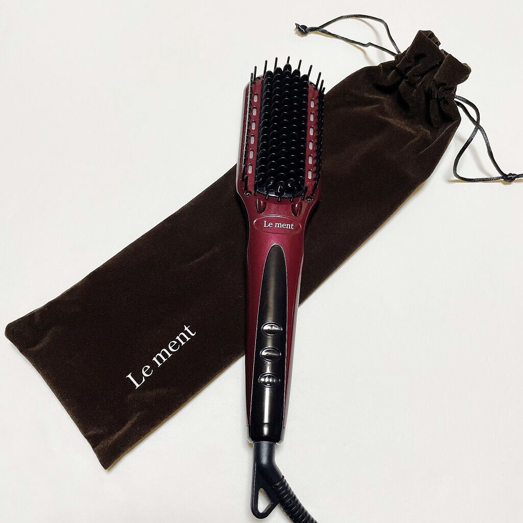 ストレートヒートブラシ/Le ment/ヒートブラシを使ったクチコミ（1枚目）